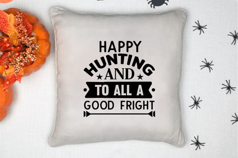 Happy hunting and to all a good fright SVG Angelina750 
