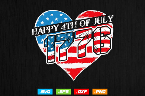 happy independence day , happy 4th of july svg , 1776 Svg, 4th of July Svg File SVG Creativeart88 