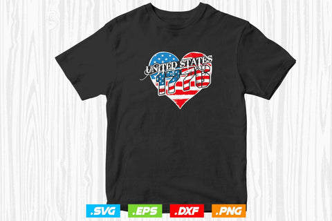 Happy Independence Day T-shirt Design Bundle, 4th Of July SVG Creativeart88 