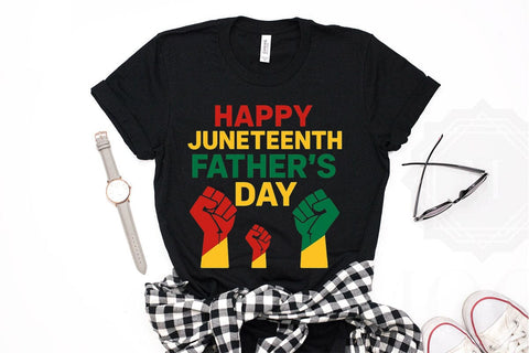 Happy Juneteenth Father's Day PNG Printable File Sublimation Creativedesigntee 
