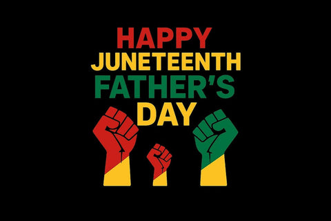 Happy Juneteenth Father's Day PNG Printable File Sublimation Creativedesigntee 