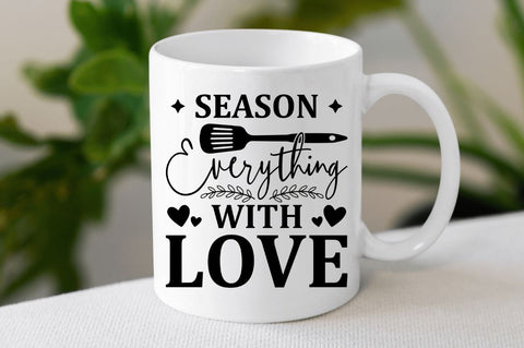 Happy Kitchen SVG Cut File Bundle SVG Designangry 