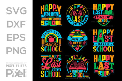 Happy Last Day Of School SVG Hello School Kids Welcome To School Back To School Quote Design SVG ETC Craft 