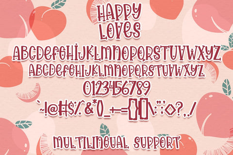 Happy Loves Font Dm Letter Studio 