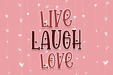 Happy Loves Font Dm Letter Studio 