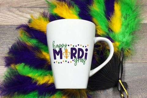 Happy Mardi Gras - Mardi Gras SVG Design SVG CraftLabSVG 