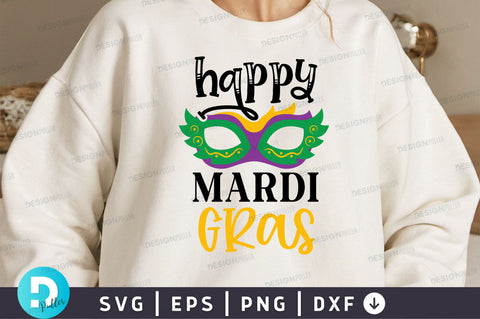 Happy mardi gras SVG Design SVG Regulrcrative 