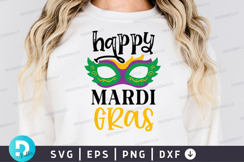 Happy mardi gras SVG Design SVG Regulrcrative 