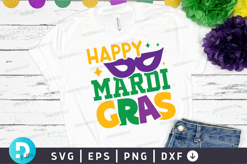 Happy mardi gras SVG Design SVG Regulrcrative 