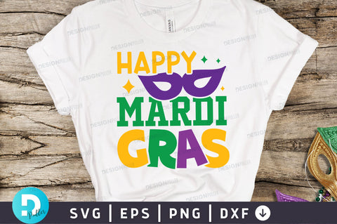Happy mardi gras SVG Design SVG Regulrcrative 
