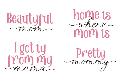Happy Mother Day Font Studio Rhd Store 