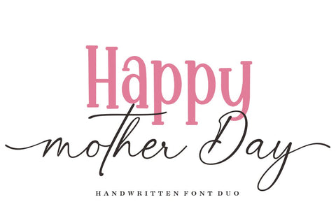Happy Mother Day Font Studio Rhd Store 