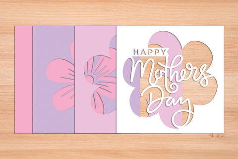 Happy Mothers Day 9 - 3D Layered Paper Cut SVG SVG Slim Studio 
