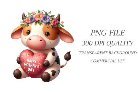 Happy Mother's Day Clipart Sublimation Rupkotha 