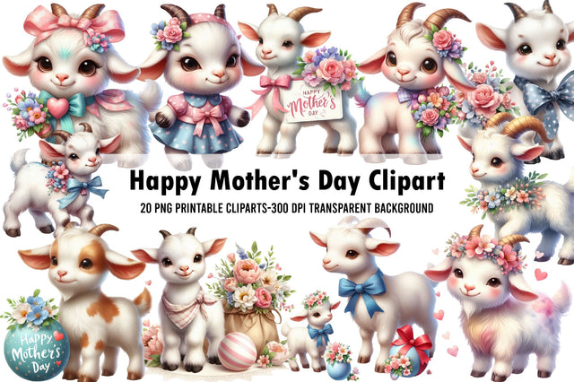 Happy Mother's Day Clipart Sublimation Rupkotha 