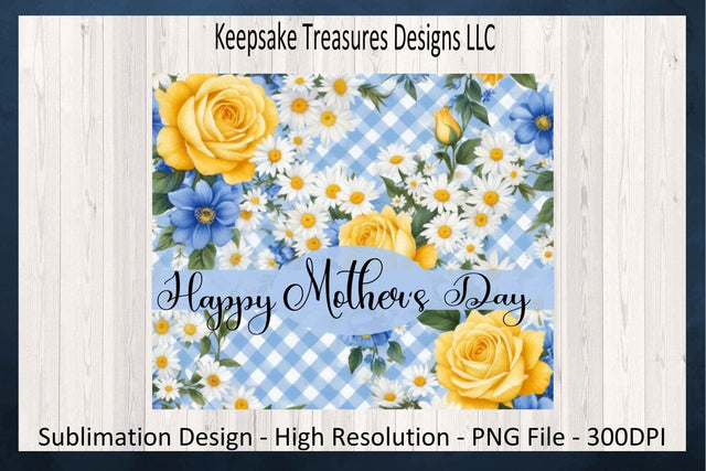 Happy Mother's Day, Cutting Board, Coaster & Pot Holder Set, Sublimation Png Templates, Digital Download Sublimation Keepsake Treasures Designs LLC. 
