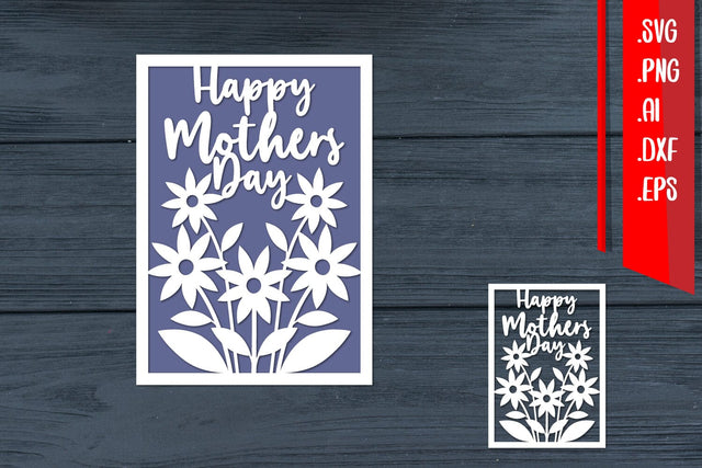 Happy Mothers Day, Mother Day Papercut SVG zafrans studio 