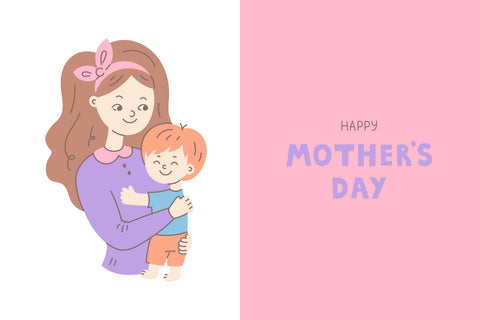 Happy Mother's Day PNG Clipart Sublimation Rin Green 