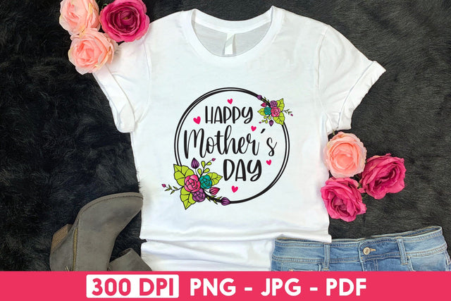 Happy Mothers Day PNG Sublimation Sublimation CraftLabSVG 