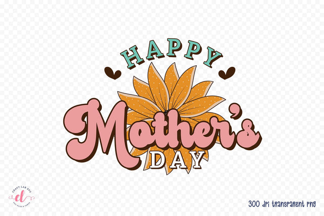 Happy Mother's Day Sublimation Design Sublimation CraftLabSVG 