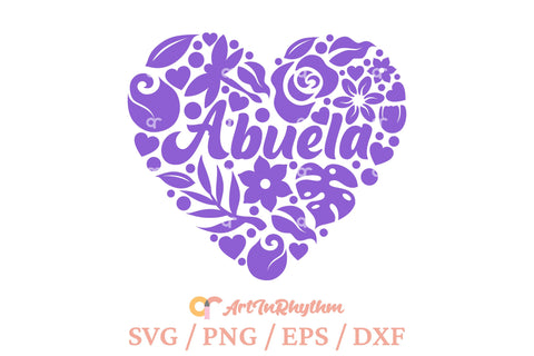 Happy Mother's Day svg, Abuela svg SVG Artinrhythm shop 