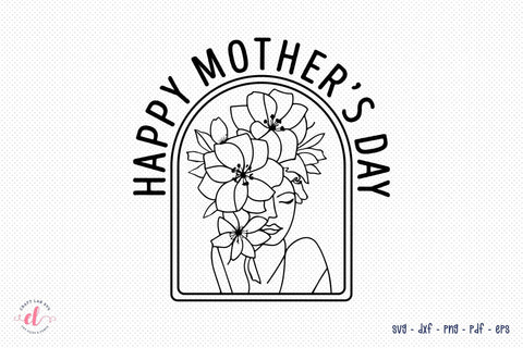 Happy Mother's Day SVG Cut File SVG CraftLabSVG 