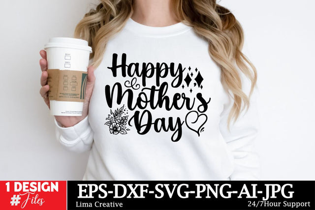 Happy Mothers Day SVG Cut File SVG Insomnia Std 