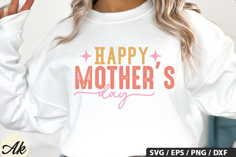 Happy mothers day SVG Design SVG akazaddesign 