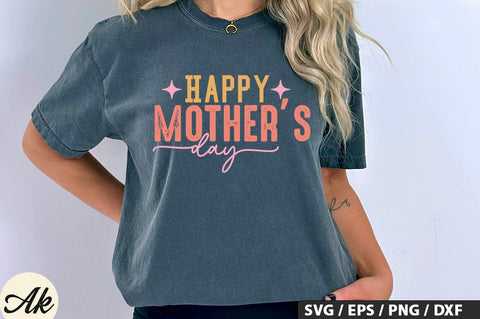 Happy mothers day SVG Design SVG akazaddesign 