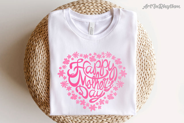 Happy Mother's Day Svg, Mother's Day Svg, Mama Svg, Floral Mom Svg SVG Artinrhythm shop 