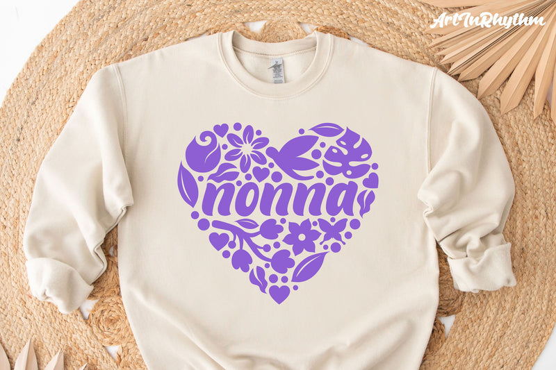 Happy Mother’s Day svg, Nonna svg SVG Artinrhythm shop 