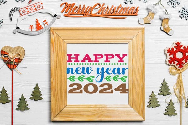 happy new 2024 SVG Angelina750 