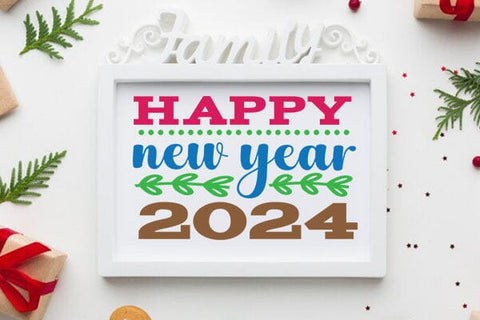 happy new 2024 SVG Angelina750 