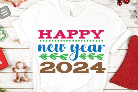 happy new 2024 SVG Angelina750 