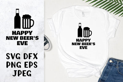 Happy New Beer’s Eve. Beer Day SVG cut file SVG LaBelezoka 