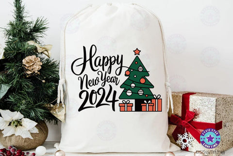 Happy new year 2024, Christmas SVG Design, Christmas Holidays T-shirt SVG FiveStarCrafting 