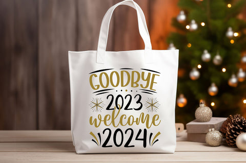 Happy New Year 2024 SVG Bundle SVG Regulrcrative 