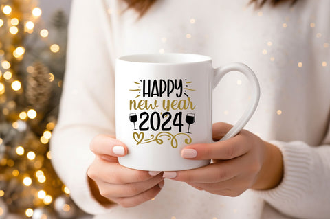 Happy New Year 2024 SVG Bundle SVG Regulrcrative 