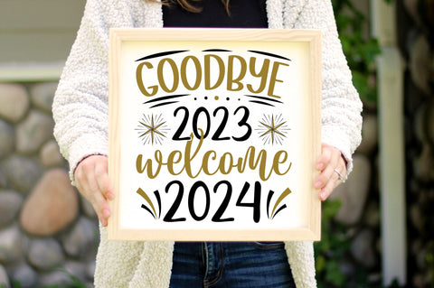 Happy New Year 2024 SVG Bundle SVG Regulrcrative 