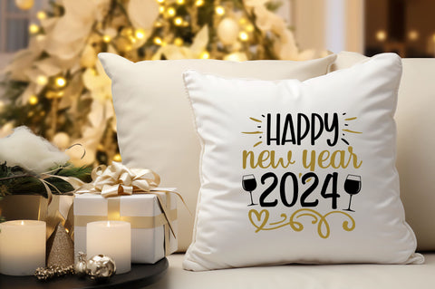 Happy new year 2024 Svg Design SVG Regulrcrative 