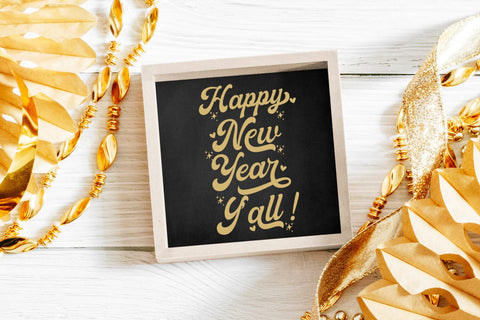 Happy New Year 2024 SVG PNG I New Year Cut Files 2024 SVG Happy Printables Club 