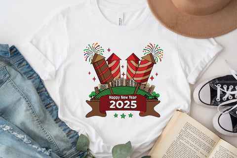 Happy New Year 2025 (1) SVG Angelina750 
