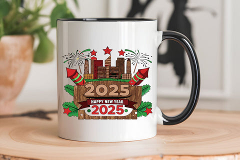 Happy New Year 2025 (10) SVG Angelina750 