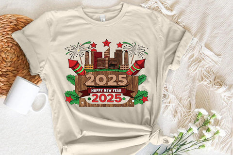Happy New Year 2025 (10) SVG Angelina750 