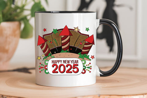 Happy New Year 2025 (11) SVG Angelina750 