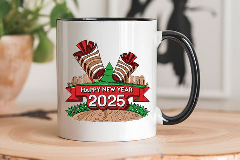 Happy New Year 2025 (2) SVG Angelina750 