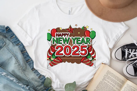 Happy New Year 2025 (4) SVG Angelina750 