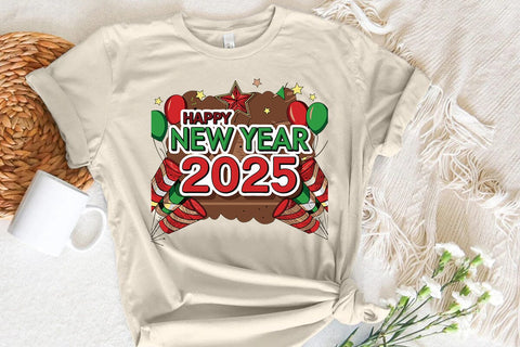 Happy New Year 2025 (4) SVG Angelina750 