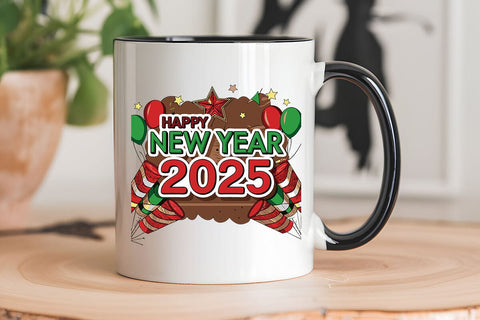 Happy New Year 2025 (4) SVG Angelina750 