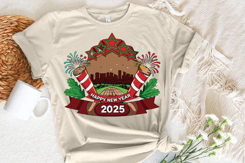 Happy New Year 2025 (7) SVG Angelina750 